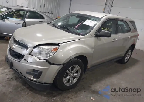 2013 Chevrolet Equinox Ls z USA, uszkodzony, nr VIN 1GNALBEK1DZ127365
